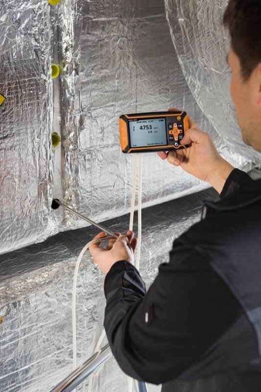 Testo 420 - Objemový prietokoměr 40–4000 m³/h